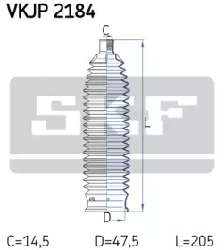 SKF VKJP 2184